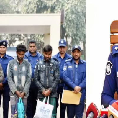 নওগাঁর মহাদেবপুরে ক্লুলেস হত্যার রহস্য উদঘাটন, হত্যাকাণ্ডে সরাসরি জড়িত তিনজন আসামি গ্রেফতার